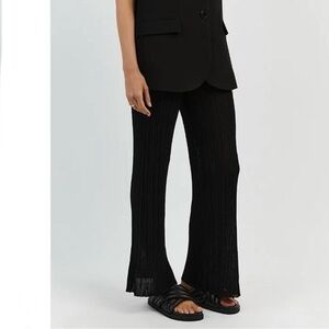 DISSH Black Harper Straight Leg Pant